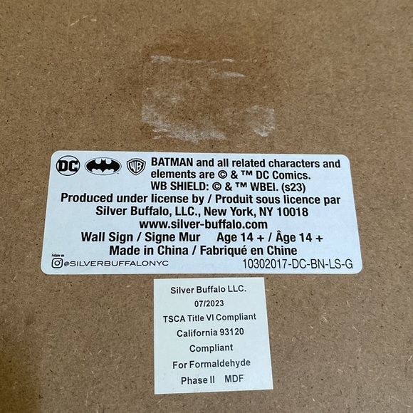 Batman Wall Art - Picture 4 of 5